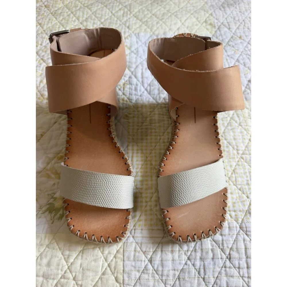 Dolce Vita Women’s Two Tone Wedge Sandals Size 11 NWOT Summer Casual Wedges